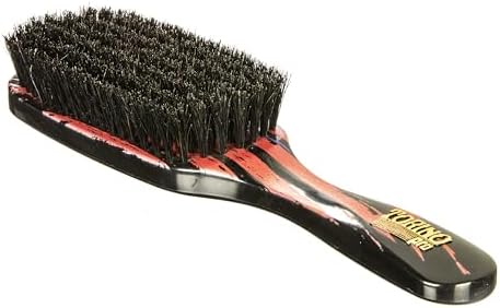 Torino Pro Wave Brush #255-7 Row Extra Soft bristles Shower brush -100% Pure Boar Bristles - Great for laying down your 360 Waves - Image 3
