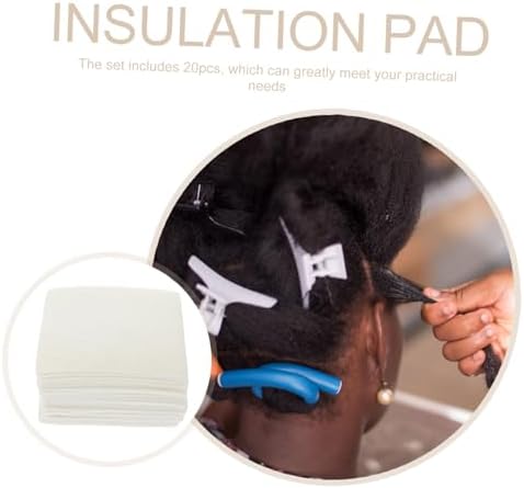 Hairdressing Heat Insulation Pads Protective Use for Hair Perm 20pcs - Image 5