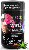 Framar Kolor Killer Wipes, Hair Dye Remover For Skin, Gentle on Skin by FRAMAR