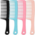 4PCS Wide Tooth Comb, Large Hair Detangling Comb for Curly, Wet, Long Hair by MODENGKONGJIAN