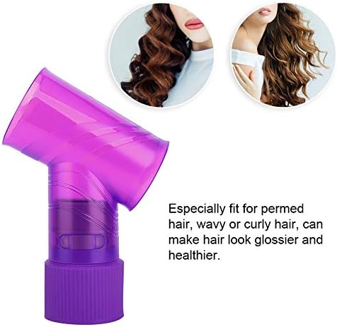 Tangxi Hair Dryer Diffuser for Curly Hair, Heat (Purple) - Image 5