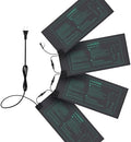 Daisy Chain Seedling Heat Mat for Plants, 4 Pack 10"x20.75" 21W by Luxbird