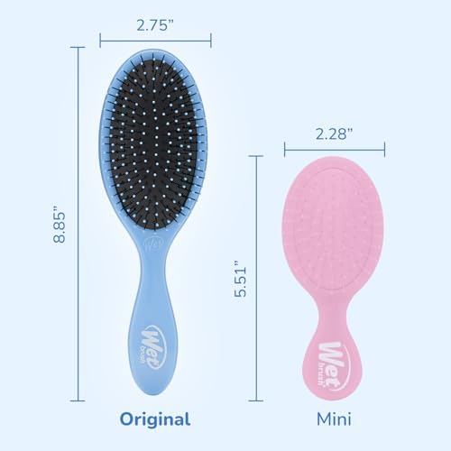 Wet Brush Original Detangler Hair Brush, Sky, For All Hair Textures - Image 5