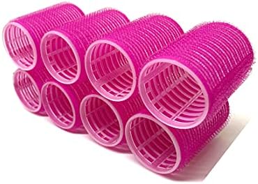 Large Self Grip Hair Rollers Pro Salon Hairdressing Curlers Assorted Colors - Image 4