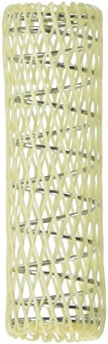 Annie Wire Mesh Rollers – Small 11/16 Inch Hair Curlers for Tight Curls & Ringlets, Heatless Styling Tools for Short to Long Hair – 12 Count (Yellow) by AnnieInternational