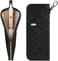 Leudes Hair Tools Travel Bag Case Hot Heat Resistant Mat 2 in 1 Pouch by Leudes