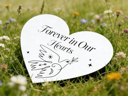 50 Pcs Plantable Seed Paper Hearts, 2.5"x2" Wildflower Seed Paper for Funeral Favors, Memorials & Eco-Friendly Gifts, Biodegradable Plantable Gifts Cards, Sympathy Guest Favors, After-Event Keepsakes - Image 2