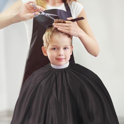 Kids Hair Cutting Cape (2 Pack) Professional Children Salon Barber Apron for Boys and Girls - Image 3