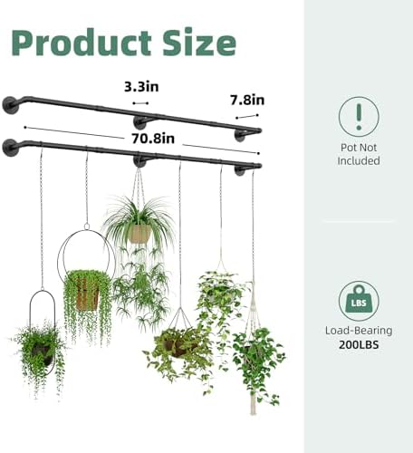 Galood Plant Hanger Indoor Hanging Planters for Indoor Plants - Image 4