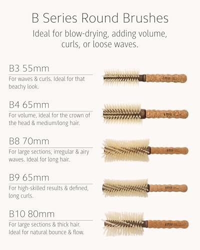 Ibiza Hair - Boar Bristle Round Brush (B10-70mm) - Image 6