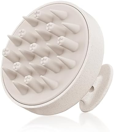 HEETA Scalp Massager Hair Scrubber Shampoo Brush Exfoliator for Hair Growth by HEETA