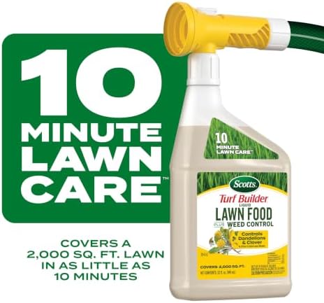 Scotts Turf Builder Liquid Lawn Food Plus Weed Control, 32 fl. oz. - Image 4