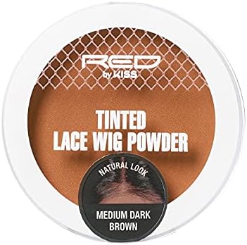 Red by Kiss Lace Wig Brush Tinted Powder Set – Matte Finish, Oil Control, Lightweight, Long-Lasting, Mix & Match Shade Duo - Image 3
