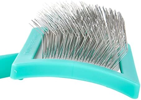 Groomer Essentials Long Pin Slicker Brush for Dogs, Large - Image 6