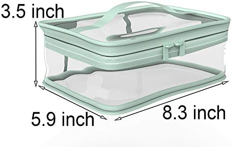 BallHull Makeup Bag Zipper Waterproof Portable Travel Storage Pouch 2 Pcs - Image 3