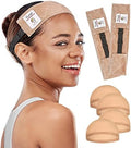 Grip Band - Lace Front Headband for Secure, Non-Slip Grip and Keeping Wigs in Place - Velvet No-Slip Gripper Accessory for Women, Beige, 2 Pack by Yuest