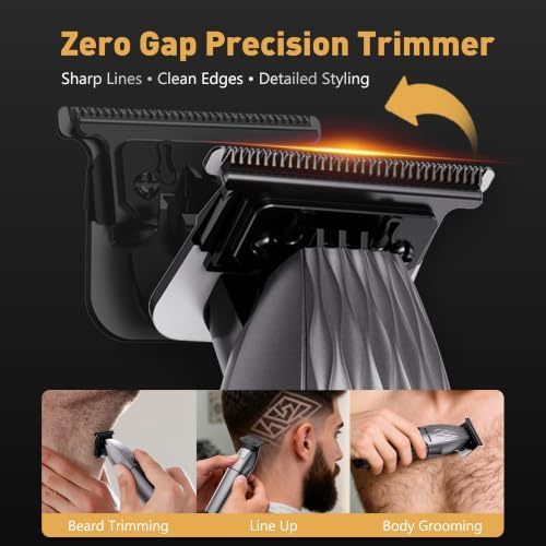FADEKING® Hair Clippers for Men, Cordless Barber Clipper & Trimmer Kit - Image 4