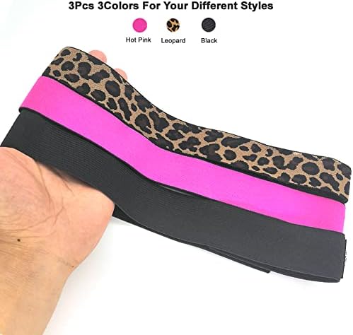 Elastic Bands Set for Wigs and Lace Frontals - 3 pieces with Rat Tail Comb, Edge Brush, Melting Band for Laying Edges and Keeping in Place - Image 2