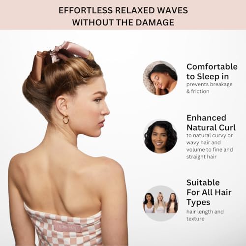 Kitsch Jumbo Satin Heatless Flexi Rods (4 pcs) and Continuous Spray Bottle (Terracotta) Bundle with Discount - Image 5