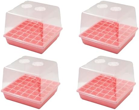 Bootstrap Farmer Countertop Seed Starter Kit in Pink, Reusable 1010 Tray Bundle with Inserts and Humidity Dome - Image 4