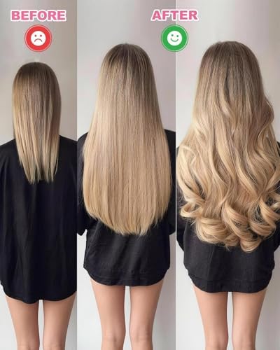 4mm Hair Extensions Beads: Easy to Clamp - Stay Secure 500pcs Silicone Lined Micro Ring Beads for Thin Fine Hair for Daily Wear Hair Extensions(Dark Blonde) - Image 6