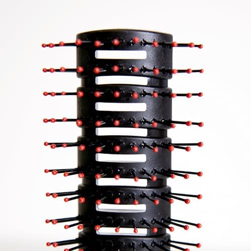 Uppercut Deluxe Vent Brush for Men – Blow Dry Hair Brush with Vented Design for Maximum Airflow, Flexible Ball-Tip Bristles for Control, Styling Brush for Medium to Long Hair, Barber & Grooming Tool - Image 2