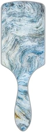 Wet Brush Paddle Shine Enhancer with Argan Oil, Distressed Wood - Ultra-Soft IntelliFlex Detangling Bristles with Boar Bristles For A Smooth & Shiny Finish - Pain-Free Hair Brush For Women & Men - Image 2