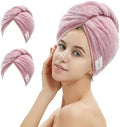 M-bestl 2 Pack Microfiber Hair Towel Wrap to Dry Hair Quickly by awesomeOralcareproduct
