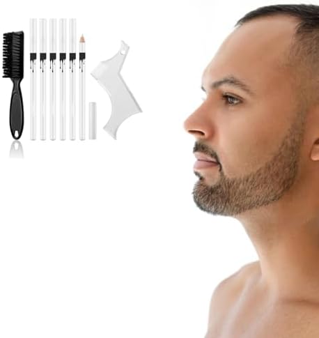 White Barber Pencil Set - Edge Hairline Razor Trace Pencils - Image 5