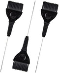 Pintail Hair Dye Brushes - 3 Tint Brushes - Hair Color Pin Tail Color Brush by SalonSupplyCo