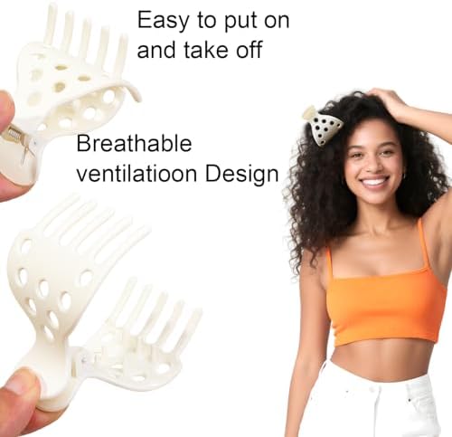 10 Hair Volume Clip for Styling,Root Claw Clips for Women Curly Thick Hair, Root Liffter for Curl Hair - Image 3