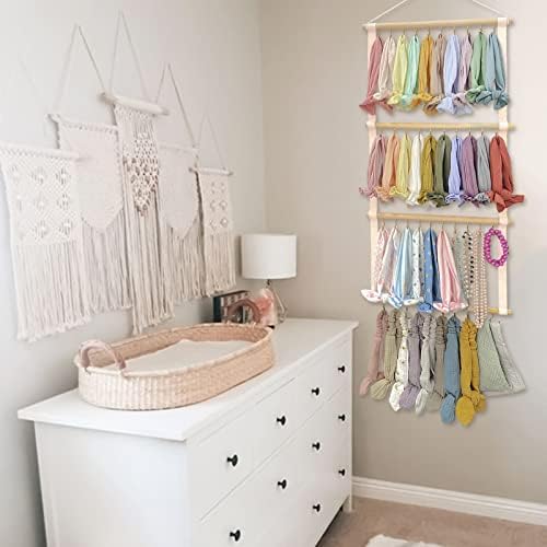 POVETIRE Headband Holder Bow Organizer for Girls, Baby Head Bands Storage - Image 5
