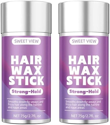 SWEET VIEW 2PCS Hair Wax Stick by SWEETVIEW