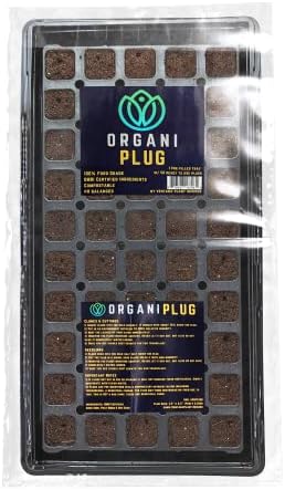 VPS OrganiPlug Hydroponic Seed Starter Plugs, 50 pcs in 1 Prefilled Tray, Rapid Root Planting Pods for Seedling, Clone, Cutting, Promotes Plant, Flower, Vegetable Growth w/Organic Soil Ingredients - Image 5