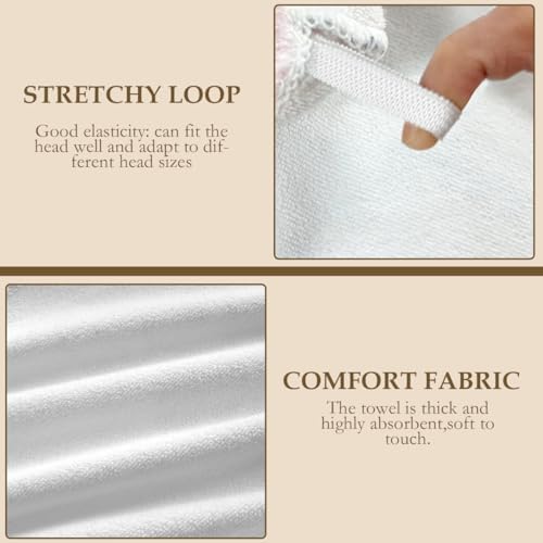 Hair Towels(Vibrant Tropical Monstera Leaves) - Image 3
