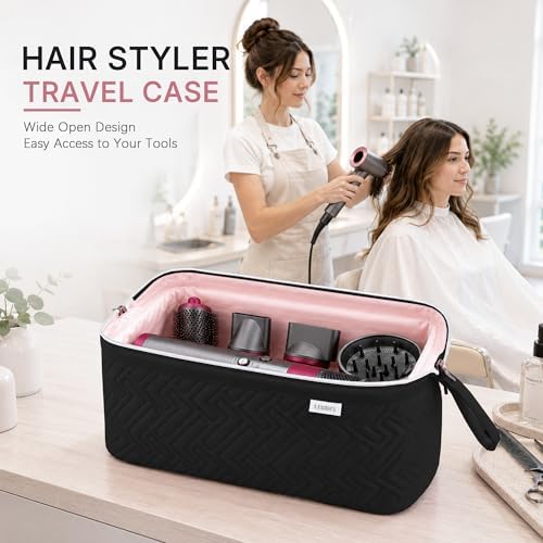 Leudes Hair Dryer Tools Travel Bag for Shark Flex Style Case Air Wrap - Image 5