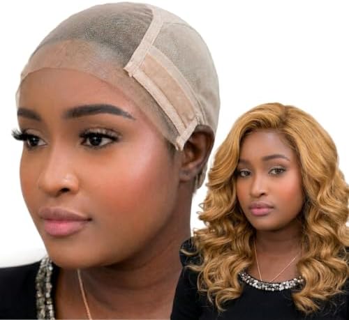 Lace Wig Grip Cap for Glueless Wig with 4x5 Transparent Lace by BuyaCraft