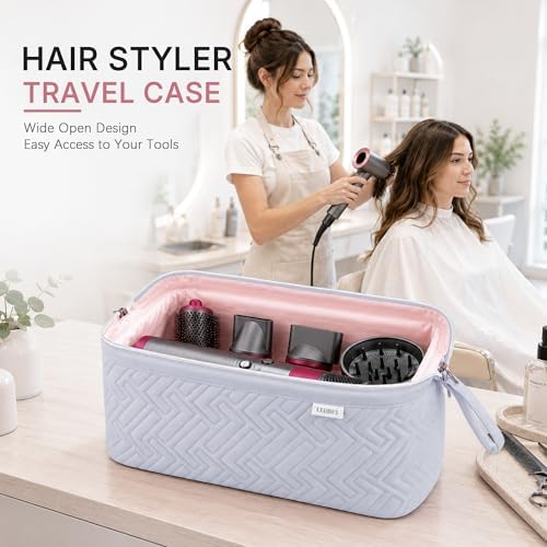 Leudes Hair Dryer Tools Travel Bag for Shark Flex Style Case Air Wrap - Image 4