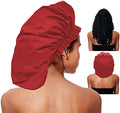 ELEBOX Premium Collection Super Jumbo Shower Cap Red by ELEBOX