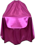 Pelocapa Salon Styling Capes for Clients, Hair Dye Cutting Capes with Elastic Hooks, Waterproof Light Weight Satin Sheen Styling Cape Barber Gown for Stylist, 63”*56”(Purple) by Pelocapa