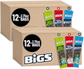 BIGS Sunflower Seeds Variety Pack, Original, Hidden Valley Zesty Ranch & Vlasic Dill Pickle Flavored Sunflower Seeds, 12 Individual Packets for On-the-Go Snacking, 2.75 oz. Each (Pack of 2) by BIGS