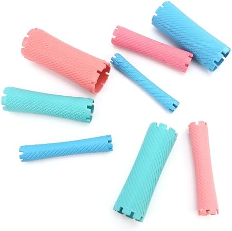 100 Pcs Perm Rods Set for Short & Long Hair, Large Curlers & Rollers for Women and Men, Cold Wave Curling Kit Permanent Bar with Multiple Sizes, Hairdressing Tools for Home Curly, Fluffy, Wavy Style - Image 3