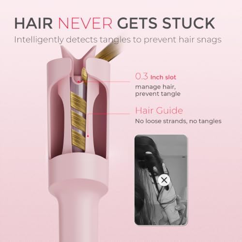 TYMO Automatic Rotating Curling Iron, TYMO CURLPRO Beach Waves Hair Curler - Image 5