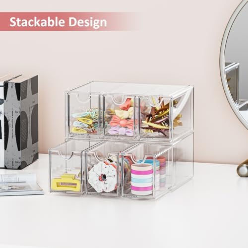 Hair Accessories Organizer for Girls with 3 Drawers Box - Image 4