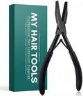 My Hair Tools Tape In Extension Pliers Smooth Jaw Sealing Tool, Black by MyHairTools
