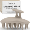 Fiora Naturals Scalp Massager Shampoo Brush, Silicone Scrubber, BPA Free by FioraNaturals