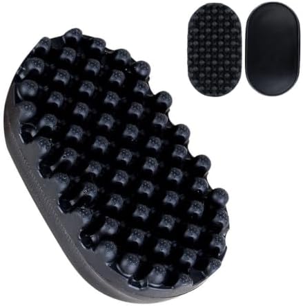 Rubber Curling Hair Brush, Twist Tool for Afro Hair Women and Men by Unknown