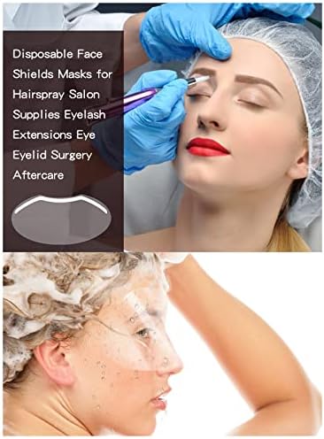 EBANKU 200 PCS Face Shields Eye Visors Waterproof Eye Patch for Showering - Image 4