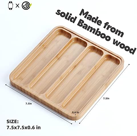 AFOOYO Wooden Watch Band Organizer - Compatible with All Apple Watch Bands - Image 7