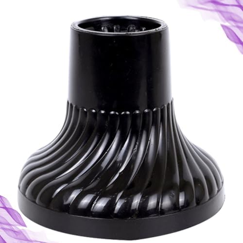 Black Hair Dryer Diffuser Nozzle for Wavy Hair Gentle Drying - Image 4